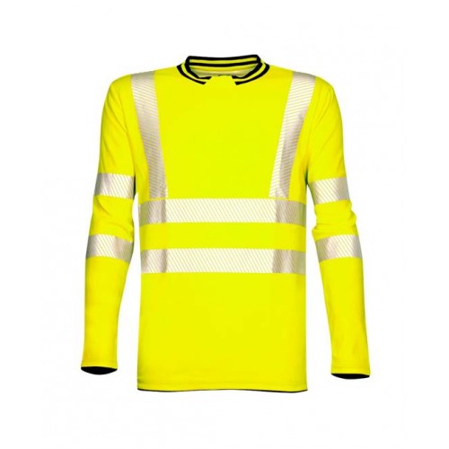 Tričko s dlhým rukávom ARDON®SIGNAL hi-viz žlté